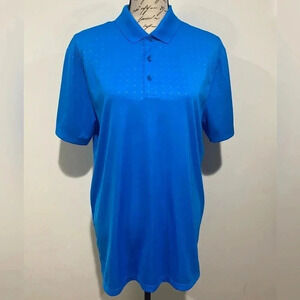 Nike Dri Fit Golf Polo shirt. Size medium. Blue